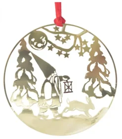 Pluto Produkter, déco de Noël Scandinave Déco De Noël Scandinave|Déco Sapin De Noël, Lutin Marchant Dans La Foret