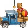 Hubrig, figurines pour enfant Déco Sapin De Noël Vintage|Déco Sapin Vintage, Ourson Et Camion