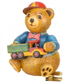 Hubrig, figurines pour enfant Déco Sapin De Noël Vintage|Déco Sapin Vintage, Ourson Et Camion
