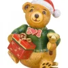 Hubrig, figurines pour enfant Déco Sapin De Noël Vintage|Déco Sapin Vintage, Ourson Et Paquet Cadeau