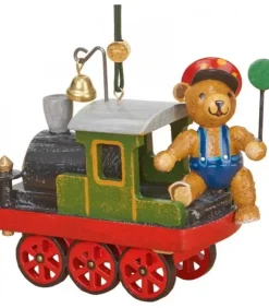 Hubrig, figurines pour enfant Déco Sapin De Noël Vintage|Déco Sapin Vintage, Ourson Et Petit Train