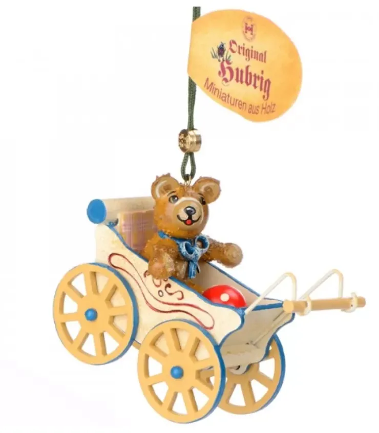 Hubrig, figurines pour enfant Déco Sapin De Noël Vintage|Décoration Sapin De Noël Vintage, Ourson Dans Landau