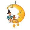 Hubrig, figurines pour enfant Déco Sapin De Noël Vintage|Décoration Sapin De Noël Vintage, Marchand De Sable Sur La Lune