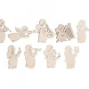 Waldfabrik, photophore en bois et étoile sapin de Noël Anges De Noël Pour Sapin|Décorations Pour Sapin 9 Petits Anges En Pendentifs
