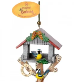 Hubrig, figurines pour enfant Déco Sapin De Noël Vintage|Décorations Sapin De Noël A Suspendre, Mangeoire A Mesange