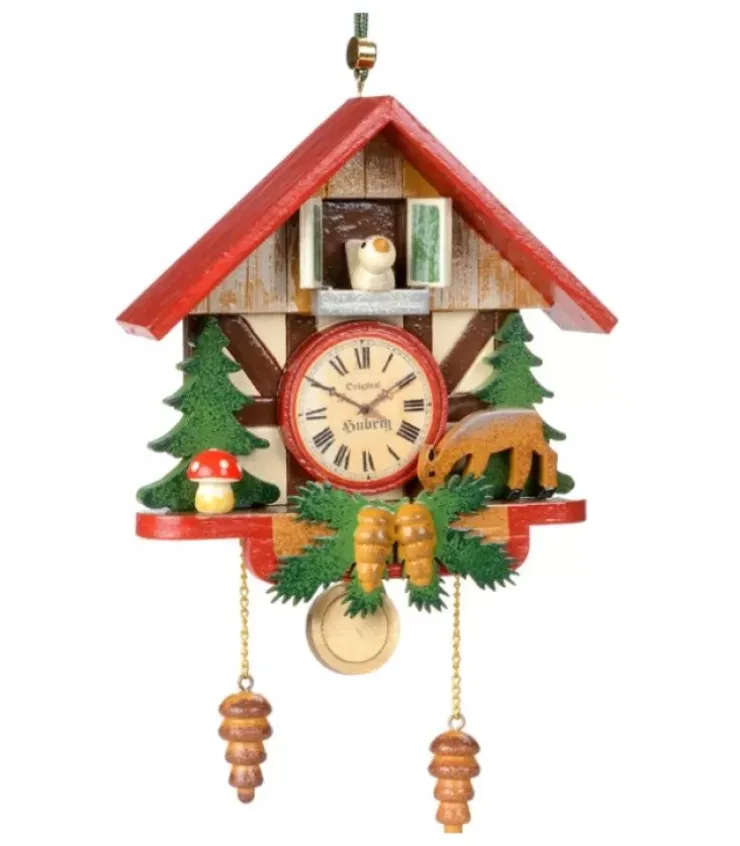 Hubrig, figurines pour enfant Déco Sapin De Noël Vintage|Décorations Sapin De Noël A Suspendre, Coucou De La Foret Noire