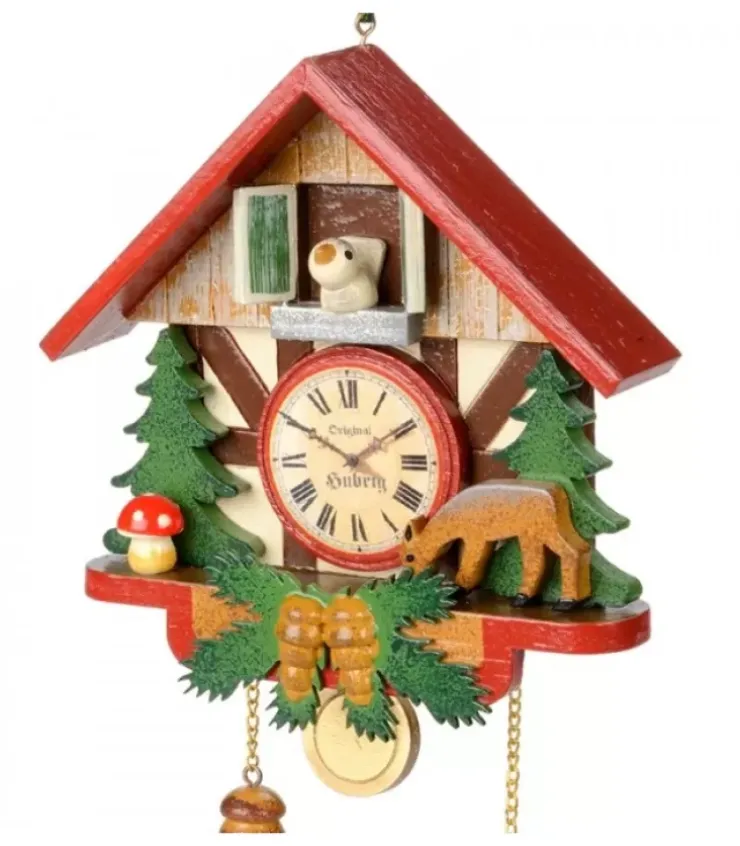 Hubrig, figurines pour enfant Déco Sapin De Noël Vintage|Décorations Sapin De Noël A Suspendre, Coucou De La Foret Noire