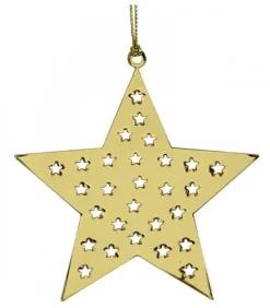 Pluto Produkter, déco de Noël Scandinave Déco De Noël Scandinave|Etoile Doree A Suspendre