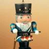 Hubrig, figurines pour enfant Déco Sapin De Noël Vintage|Figurine Casse-Noisette En Bois Tambour. Décoration Sapin De Noël Allemande