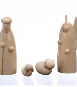 Schalling, crèche moderne Personnages De Crèche De Noël|Figurine Pour Crèche De Noël, L'Ange Et Le Berger, 6 Cm