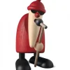 Köhler, Père Noël en bois Père Noël En Bois|Figurine Père Noël Chanteur