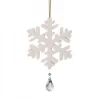 Waldfabrik, photophore en bois et étoile sapin de Noël Décorations En Bois Pour Sapin De Noël|Flocon De Neige A Suspendre Avec Cristal Swarovski N° 3