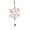 Waldfabrik, photophore en bois et étoile sapin de Noël Décorations En Bois Pour Sapin De Noël|Flocon De Neige A Suspendre Avec Cristal Swarovski N° 2