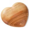 Waldfabrik, photophore en bois et étoile sapin de Noël Coeur En Bois|Grand Coeur En Bois, 17 Cm
