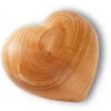 Waldfabrik, photophore en bois et étoile sapin de Noël Coeur En Bois|Grand Coeur En Bois, 11 Cm