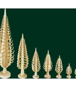 Richard Glasser, Pyramides de Noël allemandes Sapins En Bois|Grand Sapin Noël Bois Sculpte, 35 Cm