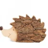 Waldfabrik, photophore en bois et étoile sapin de Noël Animaux En Bois|Herisson En Bois, 14 Cm