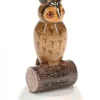 Hubrig, figurines pour enfant Village De Noël Miniature|Hibou, Village De Noël Miniature