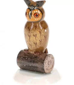 Hubrig, figurines pour enfant Village De Noël Miniature|Hibou, Village De Noël Miniature