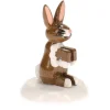 Hubrig, figurines pour enfant Village De Noël Miniature|Lapin , Village De Noël Miniature