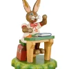 Hubrig, figurines pour enfant Lapins En Bois De Paques|Lapin De Paques En Bois Ecolier Assidu
