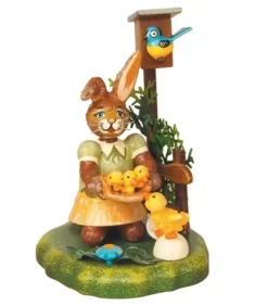 Hubrig, figurines pour enfant Lapins En Bois De Paques|Lapin De Paques En Bois Et Poussins