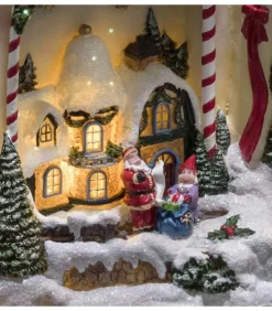 Konstsmide, guirlandes lumineuses de Noël Lanternes De Noël À Neige|Livre De Noël Musical Lumineux