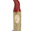Waldfabrik, photophore en bois et étoile sapin de Noël Père Noël En Bois|Lutin En Bois Père Noël Avec Bonnet Rouge Peint, 13 Cm