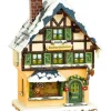 Hubrig, figurines pour enfant Village De Noël Miniature|Maison Eclairee Pour Figurine De Noël Miniature Winterkinder, La Patisserie