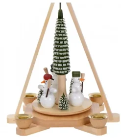 Frank Weber Manèges De Noël|Manège De Noël En Bois Bonhommes De Neige