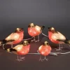 Konstsmide, guirlandes lumineuses de Noël Oiseaux Lumineux Et Animaux Lumineux|Oiseaux Lumineux Led, 5 Rouge-Gorge