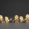 Konstsmide, guirlandes lumineuses de Noël Oiseaux Lumineux Et Animaux Lumineux|Pandas Lumineux En Acrylique Led, Lot De 5, 11,5 Cm