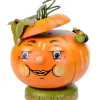 Hubrig, figurines pour enfant Bonhommes Fumeurs D'Encens Allemand|Personnage Brule-Encens Citrouille