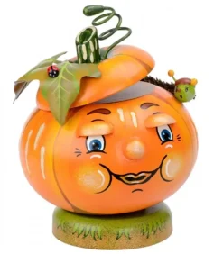 Hubrig, figurines pour enfant Bonhommes Fumeurs D'Encens Allemand|Personnage Brule-Encens Citrouille