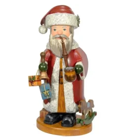 Hubrig, figurines pour enfant Bonhommes Fumeurs D'Encens Allemand|Personnage Brule-Encens Grand Père Noël