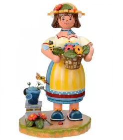 Hubrig, figurines pour enfant Bonhommes Fumeurs D'Encens Allemand|Personnage Brule-Encens Jardiniere