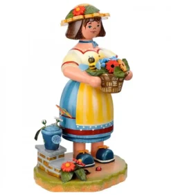 Hubrig, figurines pour enfant Bonhommes Fumeurs D'Encens Allemand|Personnage Brule-Encens Jardiniere