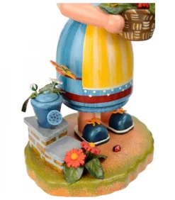 Hubrig, figurines pour enfant Bonhommes Fumeurs D'Encens Allemand|Personnage Brule-Encens Jardiniere