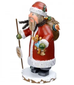 Hubrig, figurines pour enfant Bonhommes Fumeurs D'Encens Allemand|Personnage Brule-Encens Père Noël
