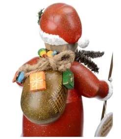 Hubrig, figurines pour enfant Bonhommes Fumeurs D'Encens Allemand|Personnage Brule-Encens Père Noël