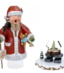 Hubrig, figurines pour enfant Bonhommes Fumeurs D'Encens Allemand|Personnage Brule-Encens Père Noël