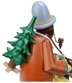 Richard Glasser, Pyramides de Noël allemandes Bonhommes Fumeurs D'Encens Allemand|Personnage Brule-Encens Vendeur De Déco De Noël