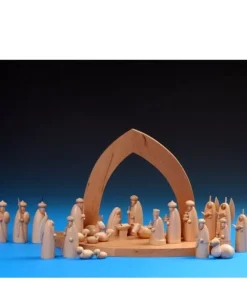 Schalling, crèche moderne Personnages De Crèche De Noël|Personnage De Crèche, Berger Et Moutons, 6 Cm
