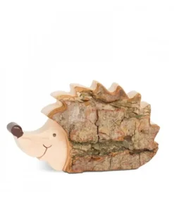 Waldfabrik, photophore en bois et étoile sapin de Noël Animaux En Bois|Petit Herisson En Bois 7 Cm