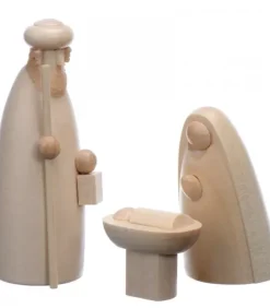 Schalling, crèche moderne Personnages De Crèche De Noël|Petit Jesus, Joseph, Marie Pour Crèche De Noël, 6 Cm