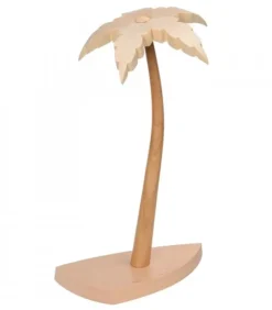 Schalling, crèche moderne Crèche De Noël En Bois|Petit Palmier En Bois 17 Cm Pour Fabriquer Une Crèche De Noël