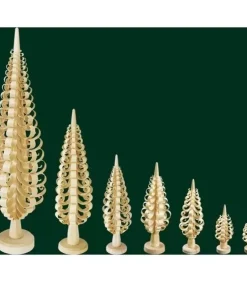 Richard Glasser, Pyramides de Noël allemandes Sapins En Bois|Petit Sapin Noël Bois Sculpte, 5 Cm