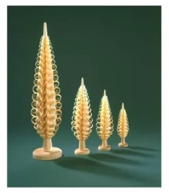 Richard Glasser, Pyramides de Noël allemandes Sapins En Bois|Petit Sapin Noël Bois Sculpte, 5 Cm