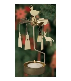 Pluto Produkter, déco de Noël Scandinave Bougeoirs Carrousels Photophore De Noël|Photophore De Noël Crèche Dore