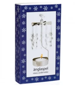 Pluto Produkter, déco de Noël Scandinave Bougeoirs Carrousels Photophore De Noël|Photophore De Noël Mini-Flocons De Neige